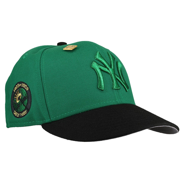 New York Yankees 50th Season Green Metallic 59Fifty Fitted Hat