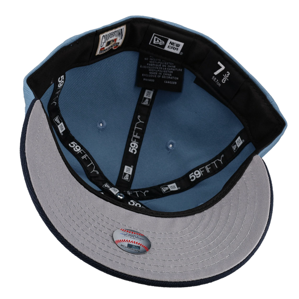 Anaheim Angels Halo 40th Anny Blue/Navy Metallic 59Fifty Fitted Hat