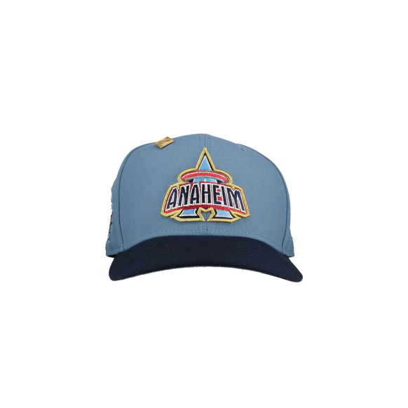 Anaheim Angels Halo 40th Anny Blue/Navy Metallic 59Fifty Fitted Hat