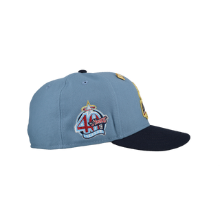 Anaheim Angels Halo 40th Anny Blue/Navy Metallic 59Fifty Fitted Hat