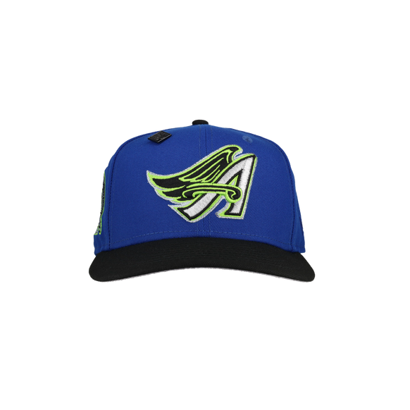 Anaheim Angels 50th Season Metallic Lime 59Fifty Fitted Hat
