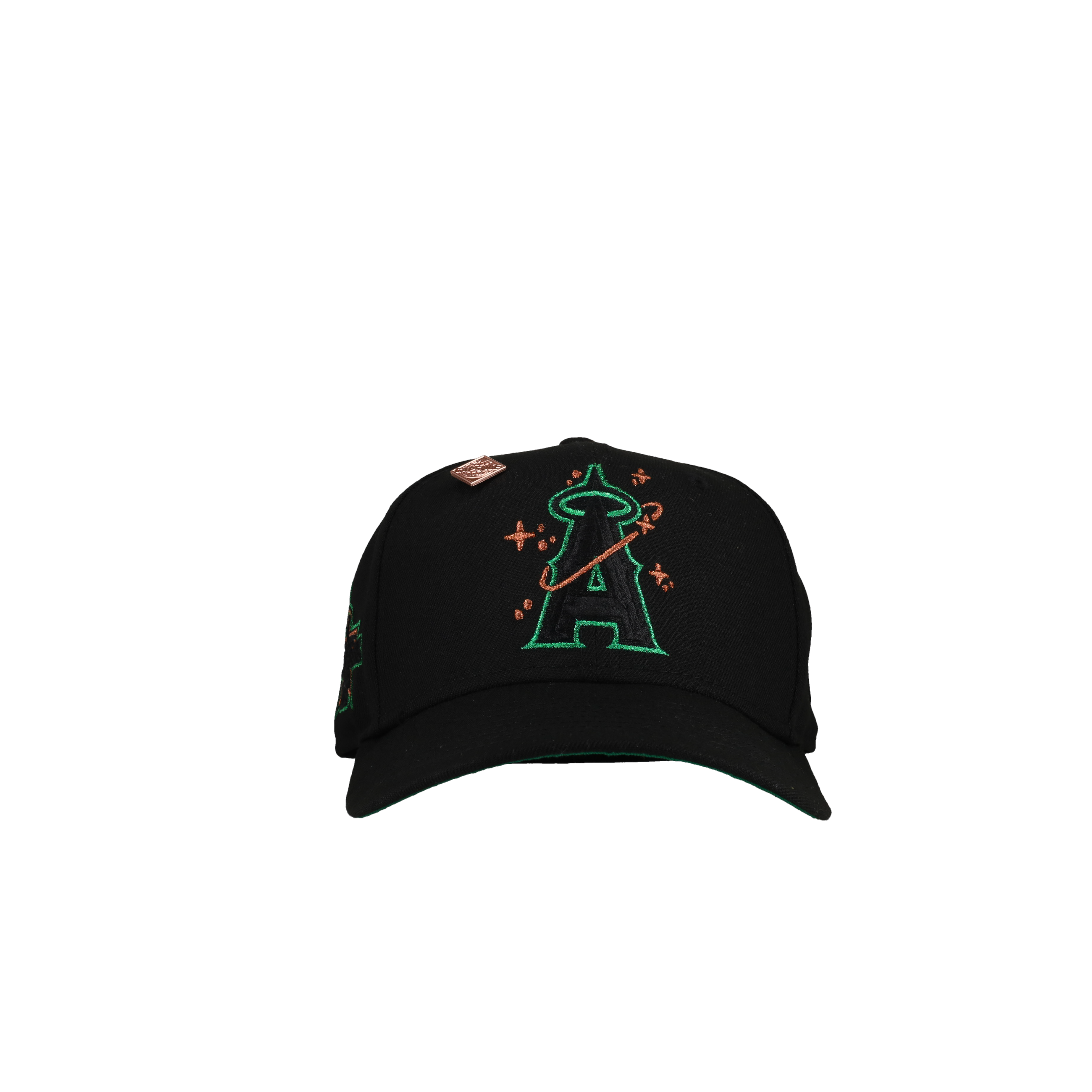 Anaheim Angels Celestial Metallic Blackout 2010 ASG (Green/Copper) 59Fifty Fitted Hat