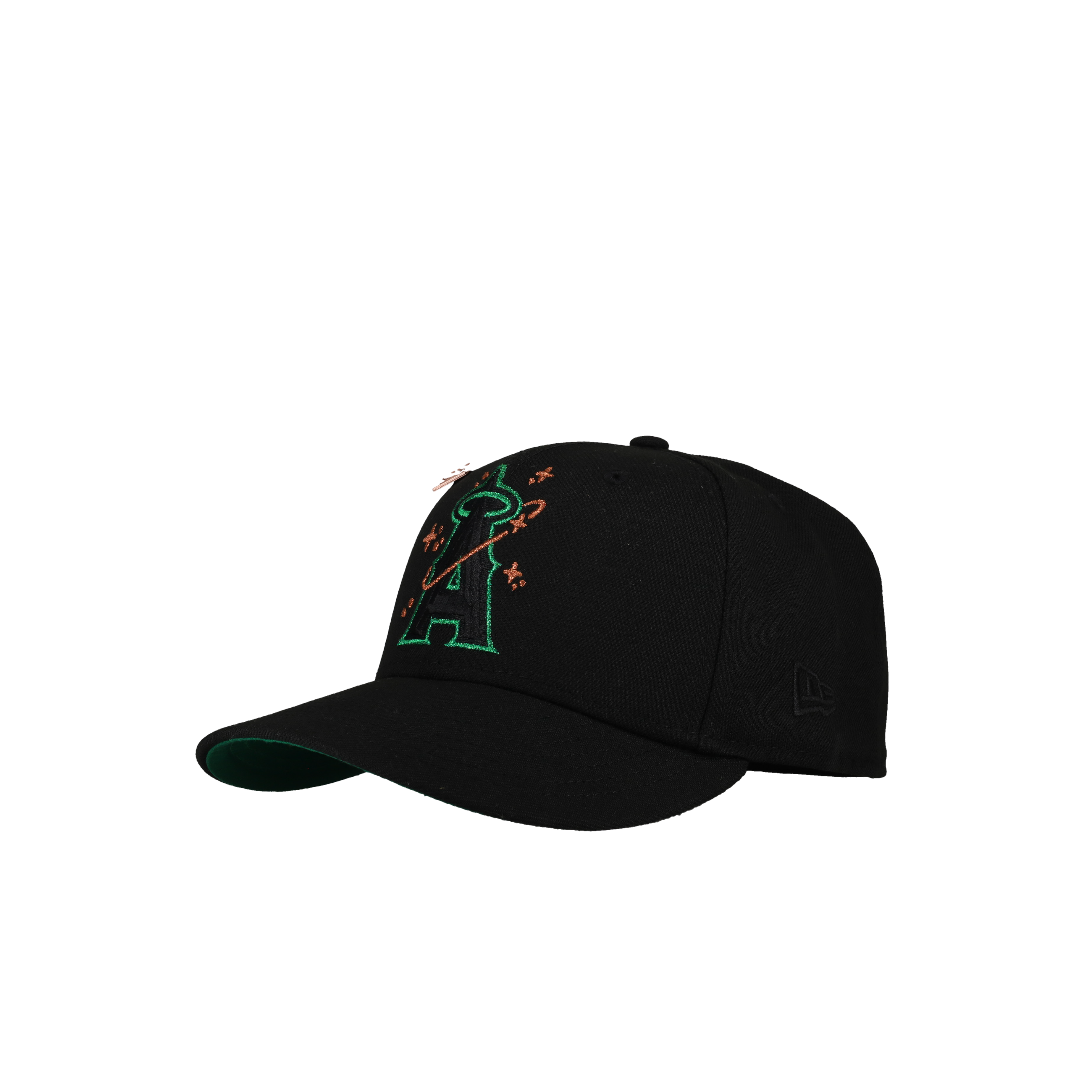 Anaheim Angels Celestial Metallic Blackout 2010 ASG (Green/Copper) 59Fifty Fitted Hat