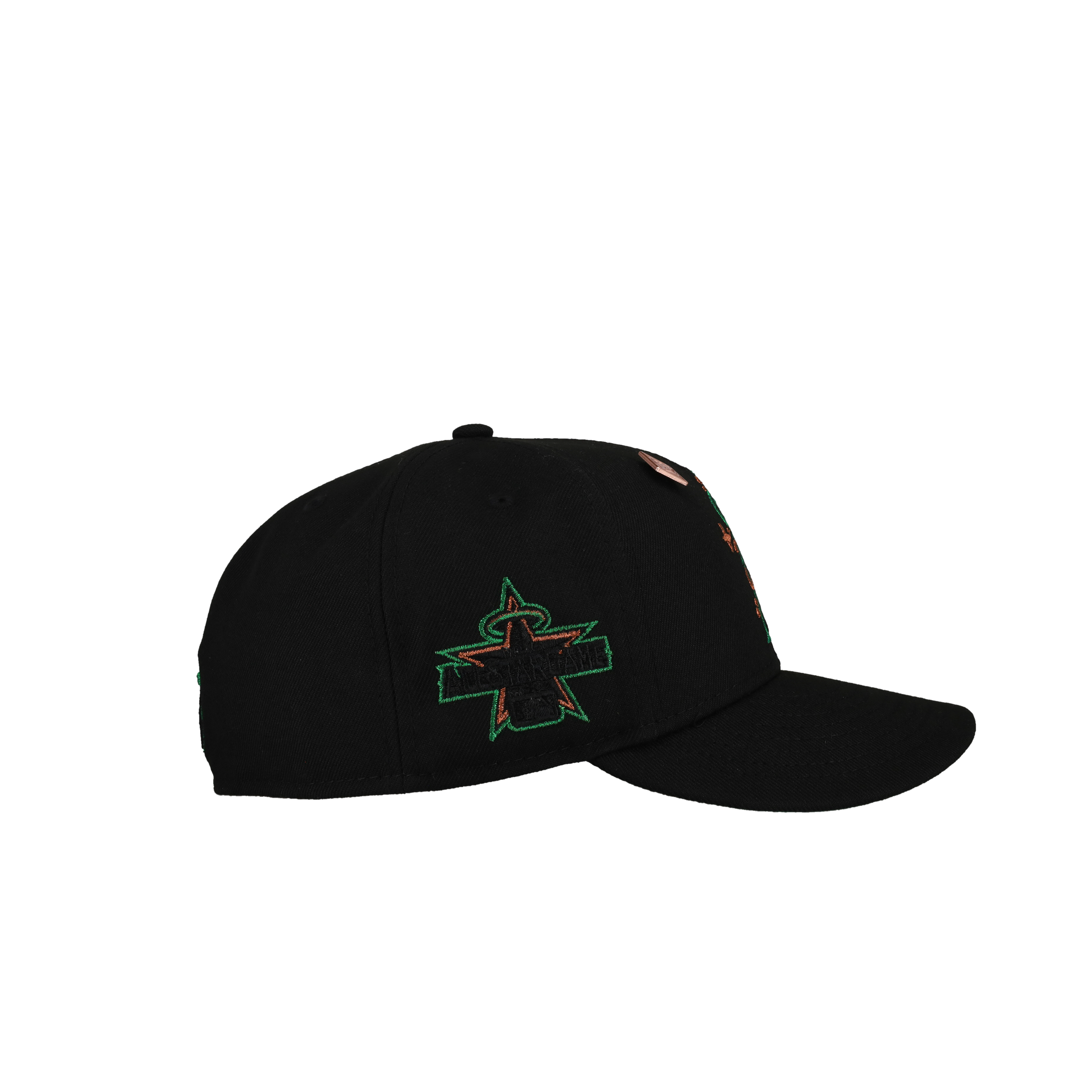 Anaheim Angels Celestial Metallic Blackout 2010 ASG (Green/Copper) 59Fifty Fitted Hat