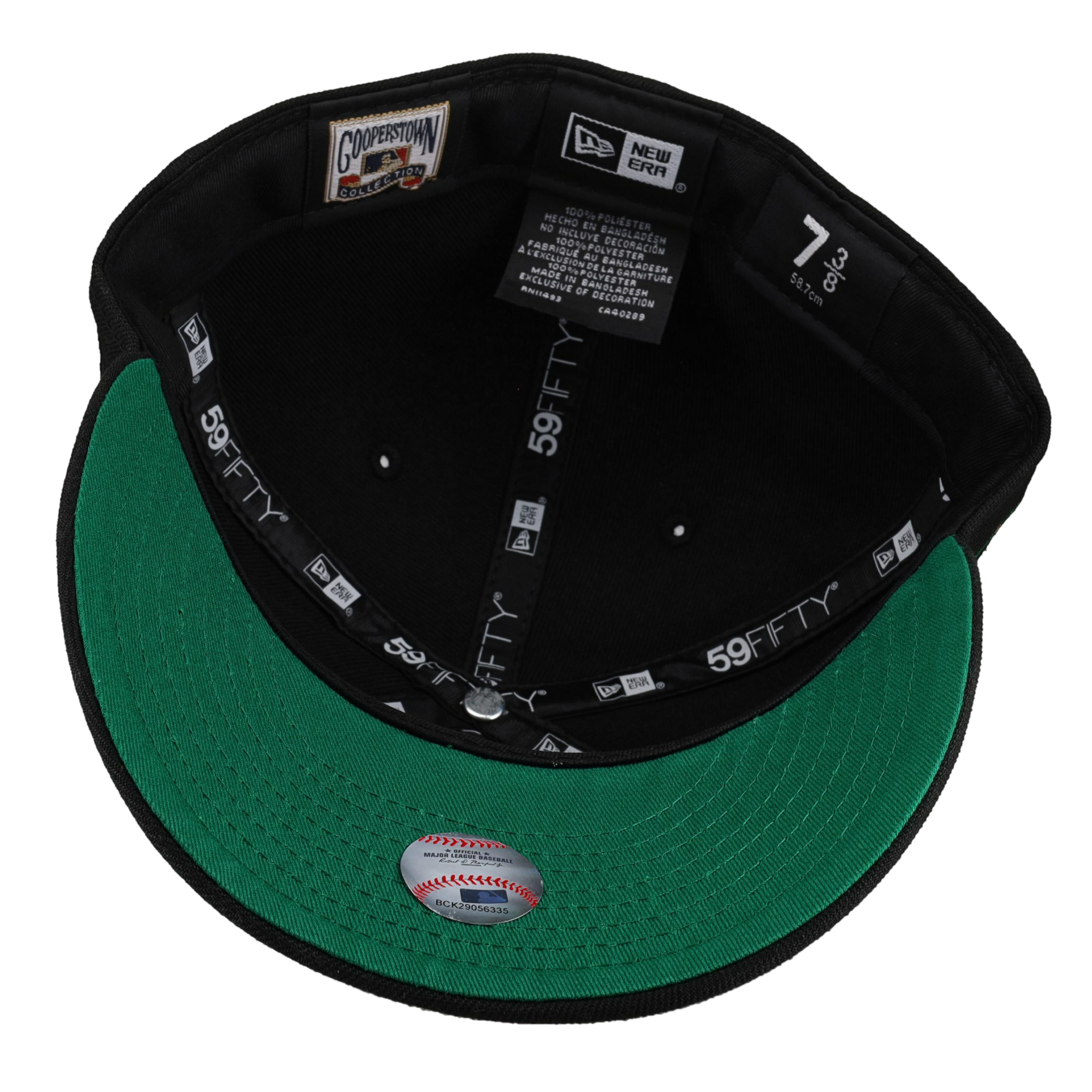 Anaheim Angels Celestial Metallic Blackout 2010 ASG (Green/Copper) 59Fifty Fitted Hat