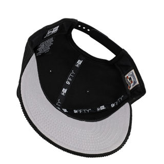 Anaheim Angels 50th Season Metallic 9Fifty A Frame Snapback Hat (Corduroy Visor)