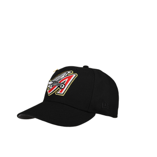 Anaheim Angels 50th Anniversary Gold Black/Red Metallic 59Fifty Fitted Hat