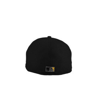 Anaheim Angels 40th Season Black/Gold Metallic 59Fifty Fitted Hat