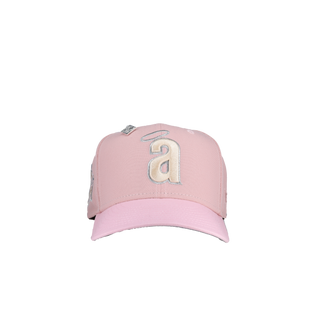 Anaheim Angels 40th Season Two Tone Pink Metallic 59Fifty Fitted Hat (RESTOCK)