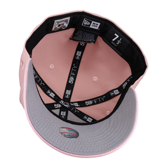 Anaheim Angels 40th Season Two Tone Pink Metallic 59Fifty Fitted Hat (RESTOCK)