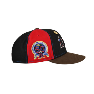 Anaheim Angels 50th Season Turbo Pinwheel 59fifty Fitted Hat