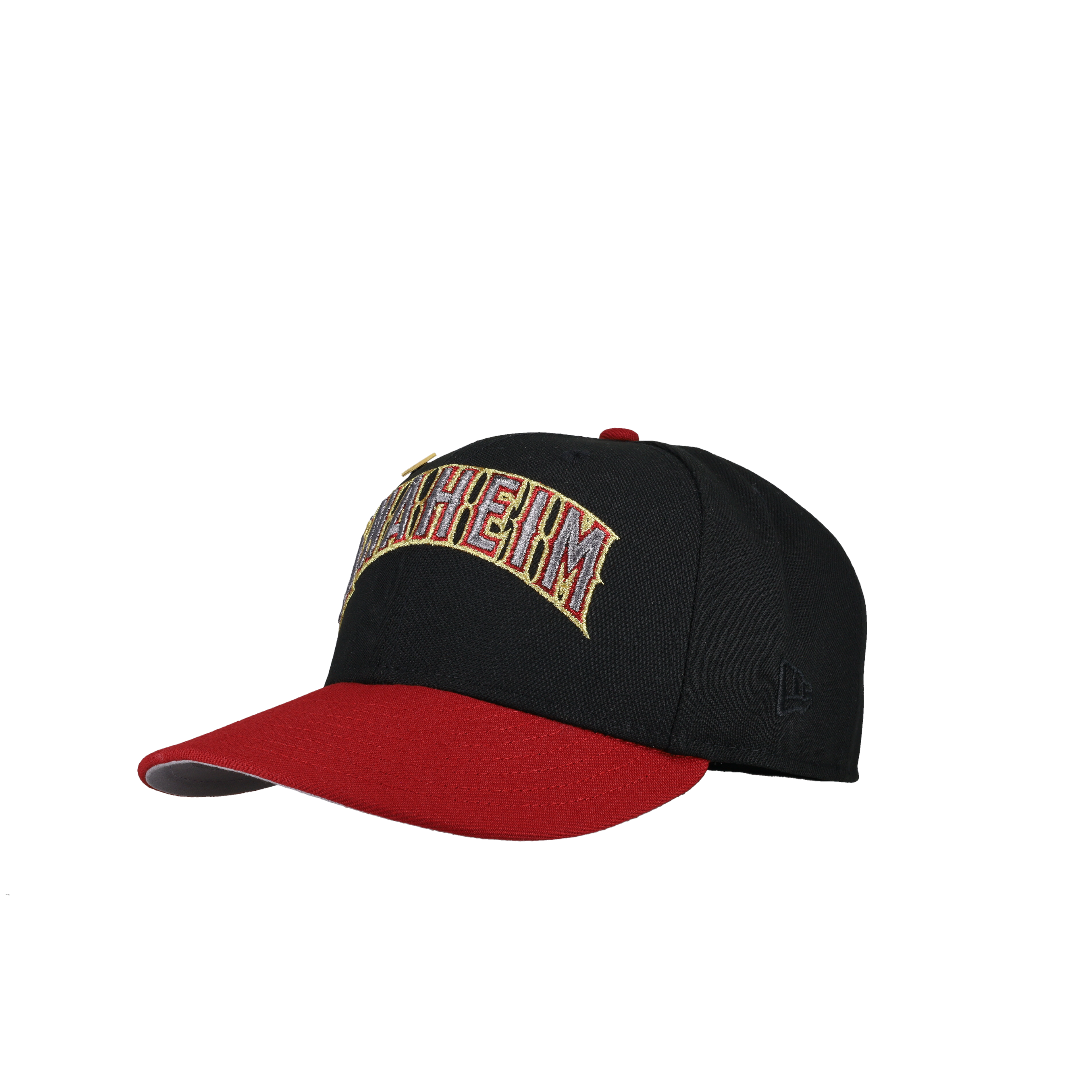 Anaheim Angels 1989 All Star Game Script Black Red Metallic 59Fifty Fitted Hat