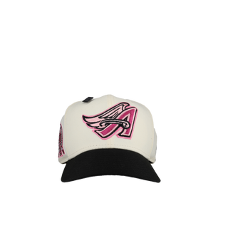 Anaheim Angels 50th Anniversary Patch Chrome 59Fifty Fitted Hat (RESTOCK)