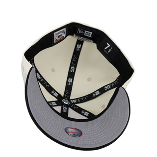 Anaheim Angels 50th Anniversary Patch Chrome 59Fifty Fitted Hat (RESTOCK)