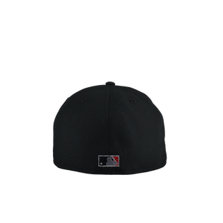 Anaheim Angels 40th Anniversary Trippy Black Metallic 59Fifty Fitted Hat