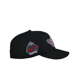 Anaheim Angels 40th Anniversary Trippy Black Metallic 59Fifty Fitted Hat