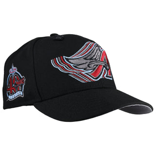 Anaheim Angels 40th Anniversary Trippy Black Metallic 59Fifty Fitted Hat
