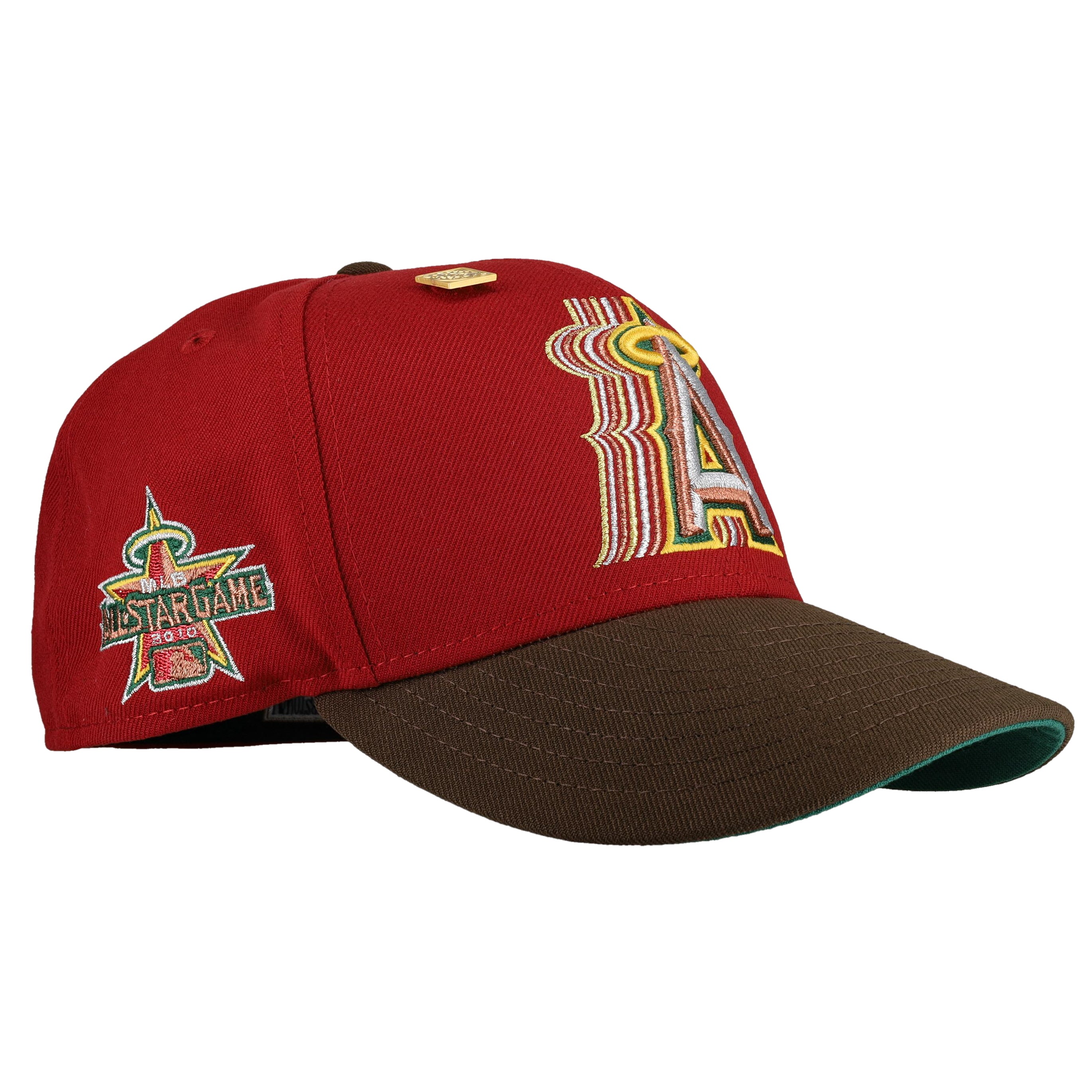 Anaheim Angels 2010 ASG Fall trippy Metallic 59Fifty Fitted Hat