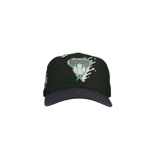 Arizona Diamondbacks 20th Anniversary Green Splatter Metallic 59Fifty Fitted Hat