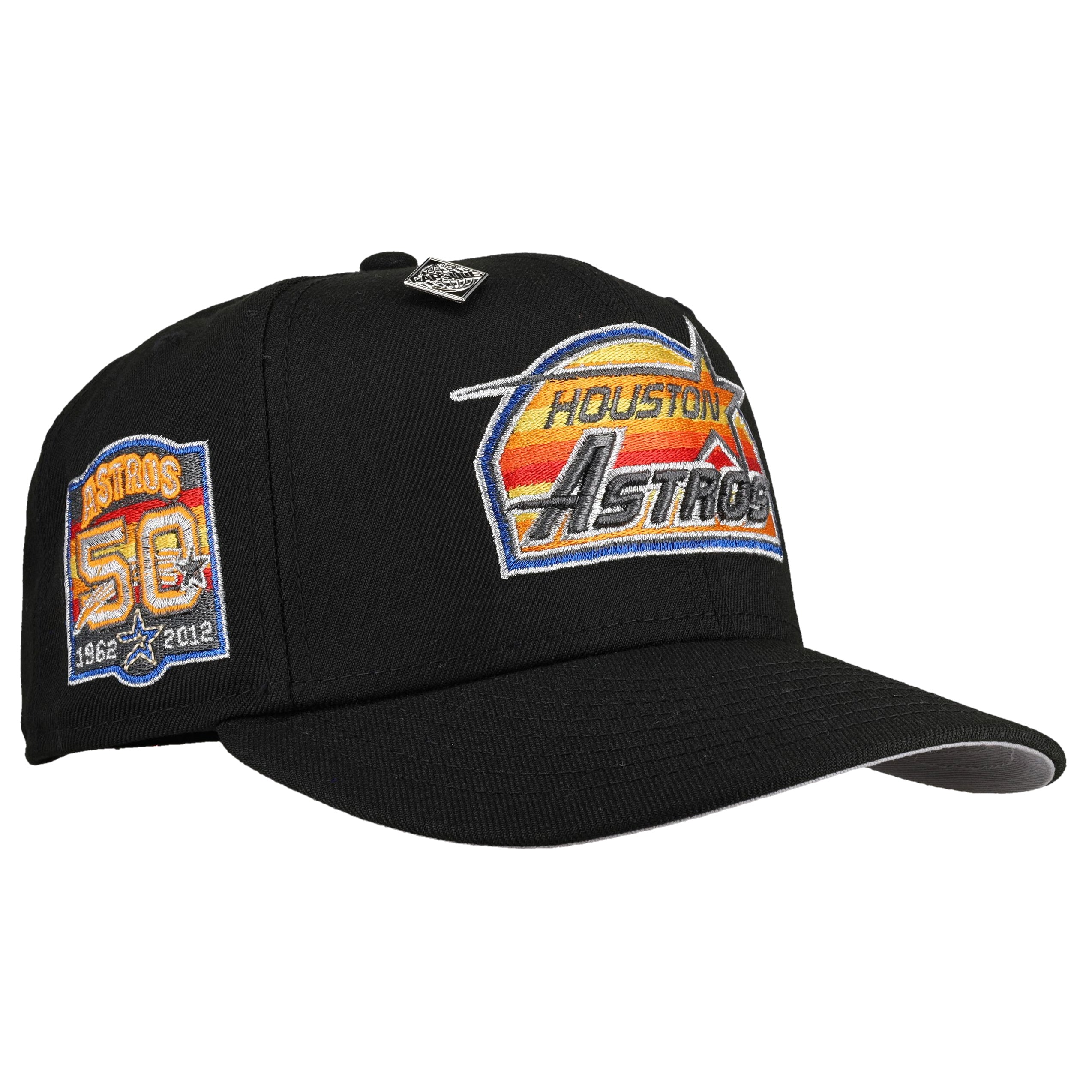 Houston Astros 50th Anniversary Metallic 59Fifty Fitted Hat