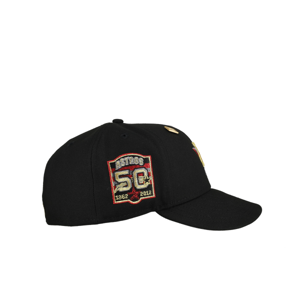 Houston Astros 50th Anniversary Bred Star Metallic 59Fifty Fitted Hat