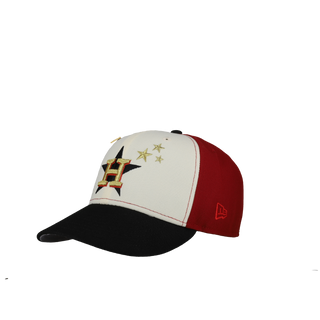 Houston Astros 35 Great Years Red Chrome Pinwheel Metallic 59Fifty Fitted Hat