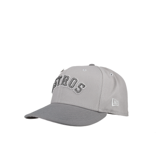 Houston Astros 35 Great Years Cool Grey Metallic Script 59Fifty Fitted Hat