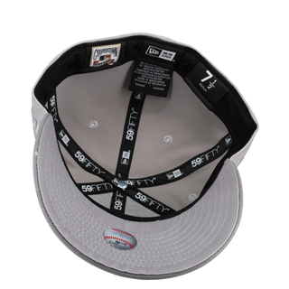 Houston Astros 35 Great Years Cool Grey Metallic Script 59Fifty Fitted Hat