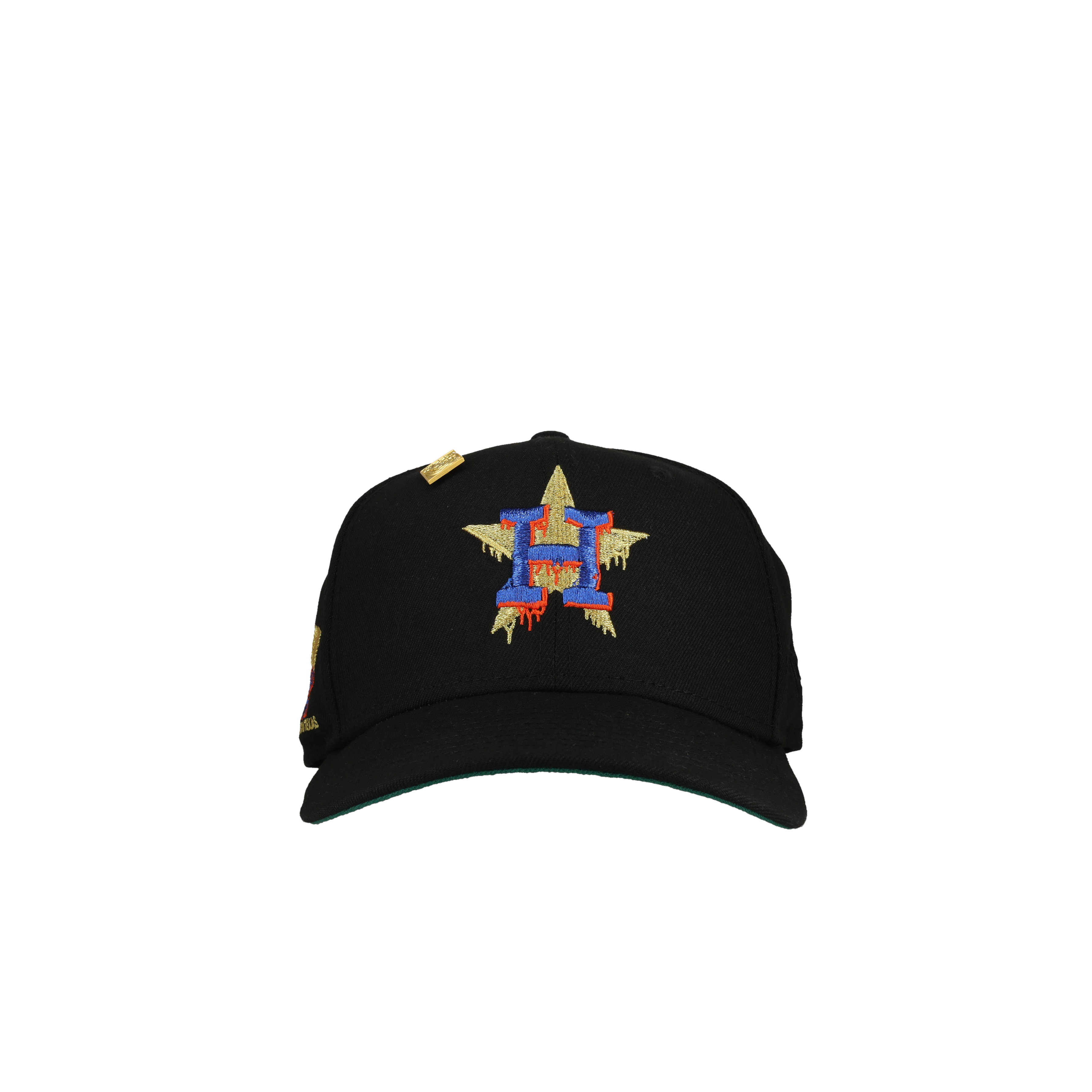 Houston Astros Drip Star Metallic Minute Made Park 59Fifty Fitted Hat