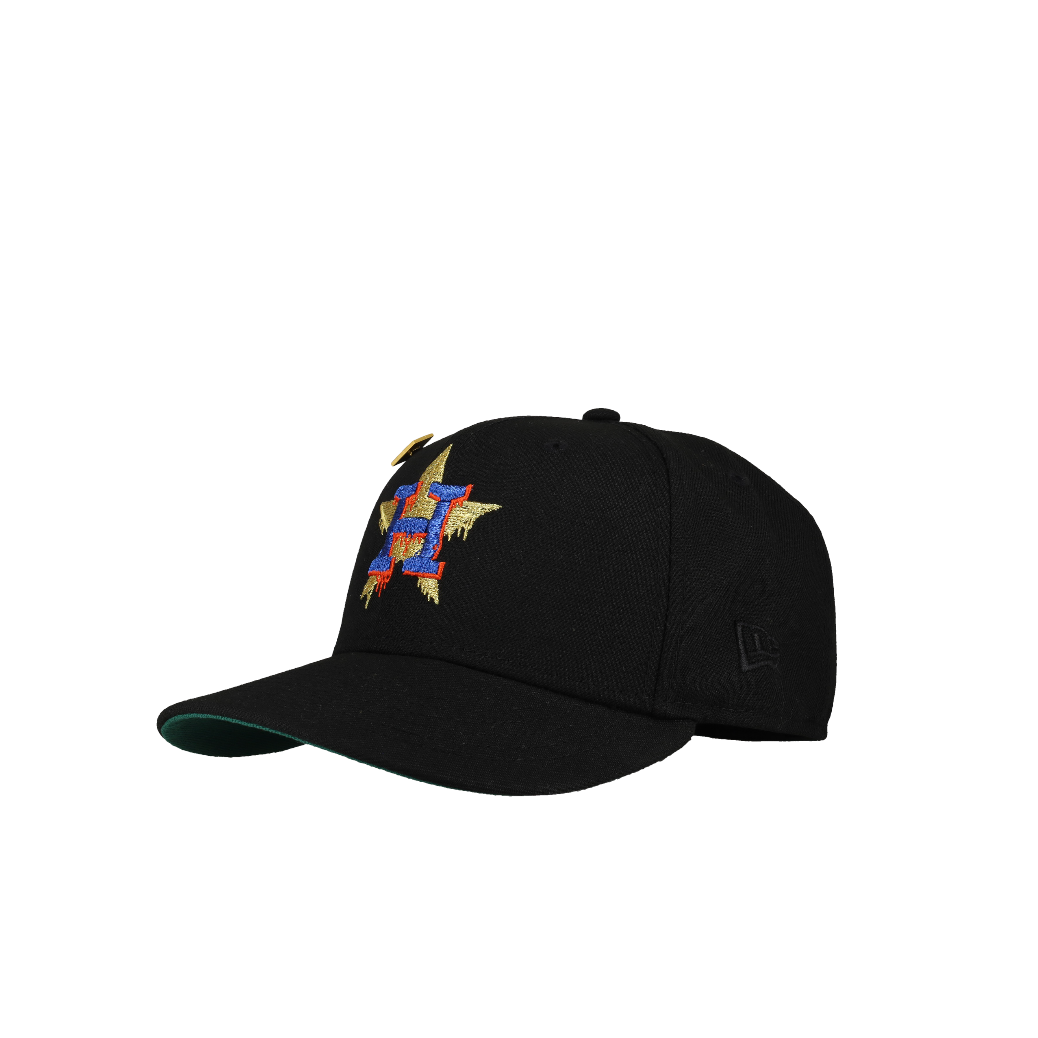 Houston Astros Drip Star Metallic Minute Made Park 59Fifty Fitted Hat