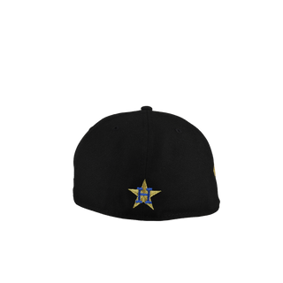 Houston Astros Drip Star Metallic Minute Made Park 59Fifty Fitted Hat