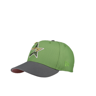 Houston Astros 50th Anniversary Green Yellow Star Metallic 59Fifty Fitted Hat