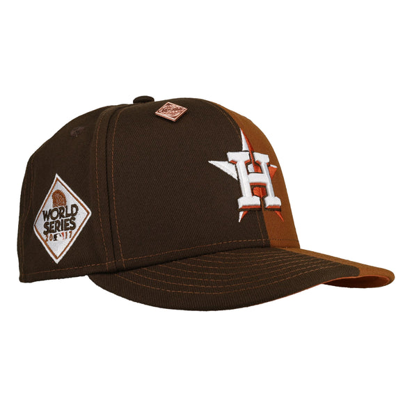 Houston Astros 2017 World Series Split 59Fifty Fitted Hat