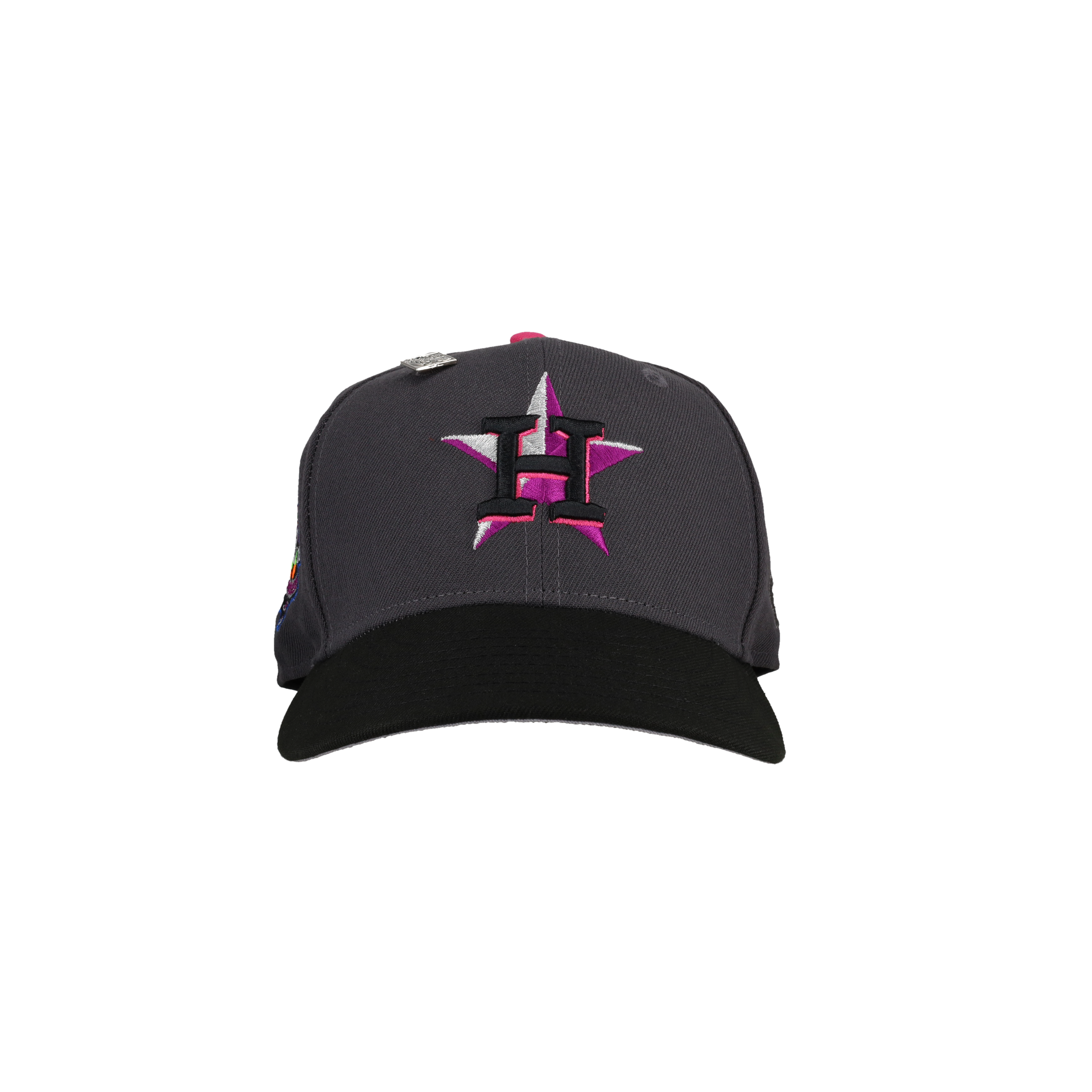 Houston Astros 45th Anny Graphite/Black/Neon Metallic 59Fifty Fitted Hat