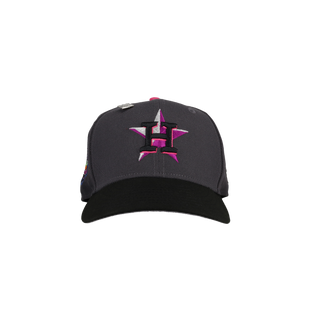 Houston Astros 45th Anny Graphite/Black/Neon Metallic 59Fifty Fitted Hat