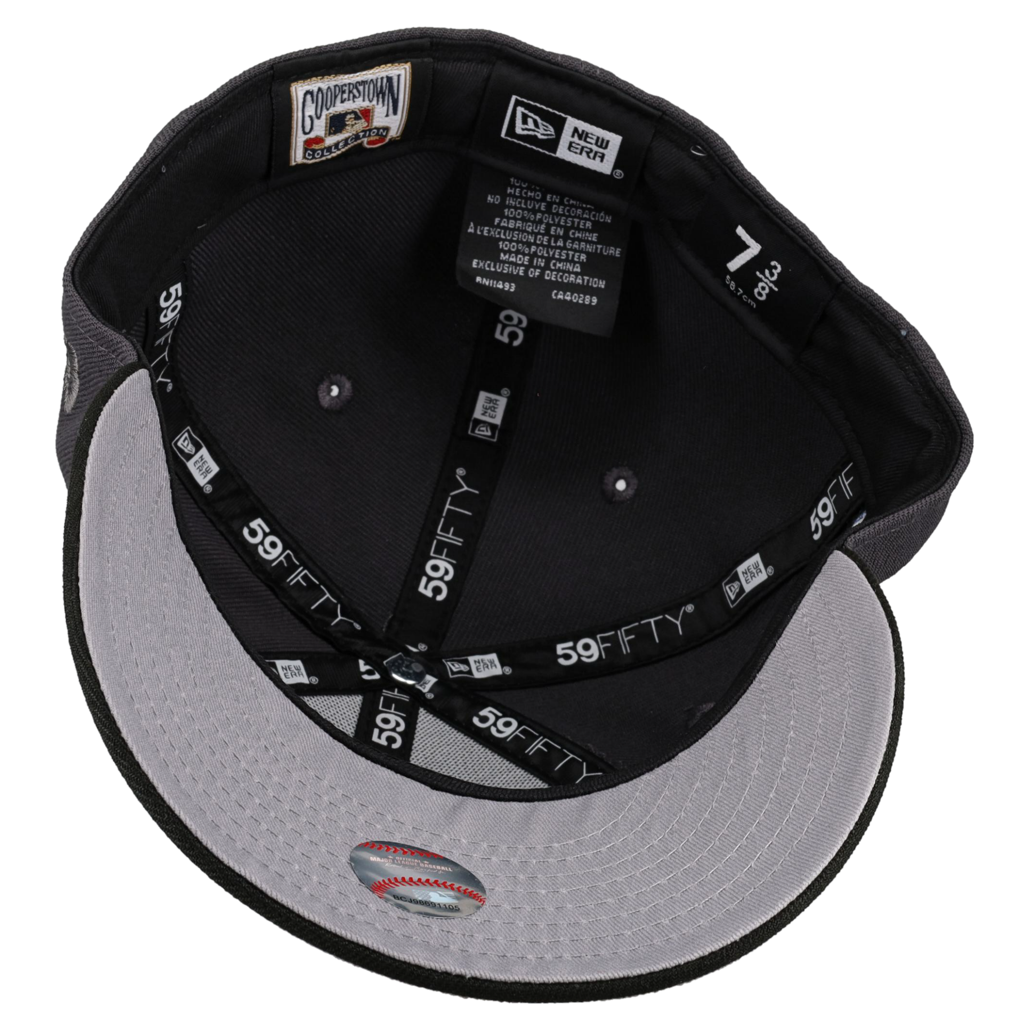 Houston Astros 45th Anny Graphite/Black/Neon Metallic 59Fifty Fitted Hat