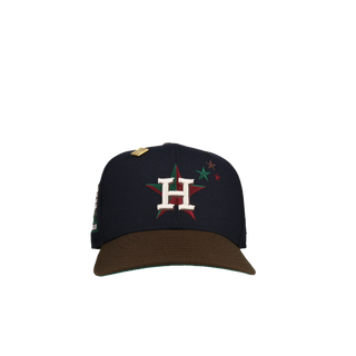 Houston Astros 2000 Inaugural Season Navy Walnut 59Fifty Fitted Hat