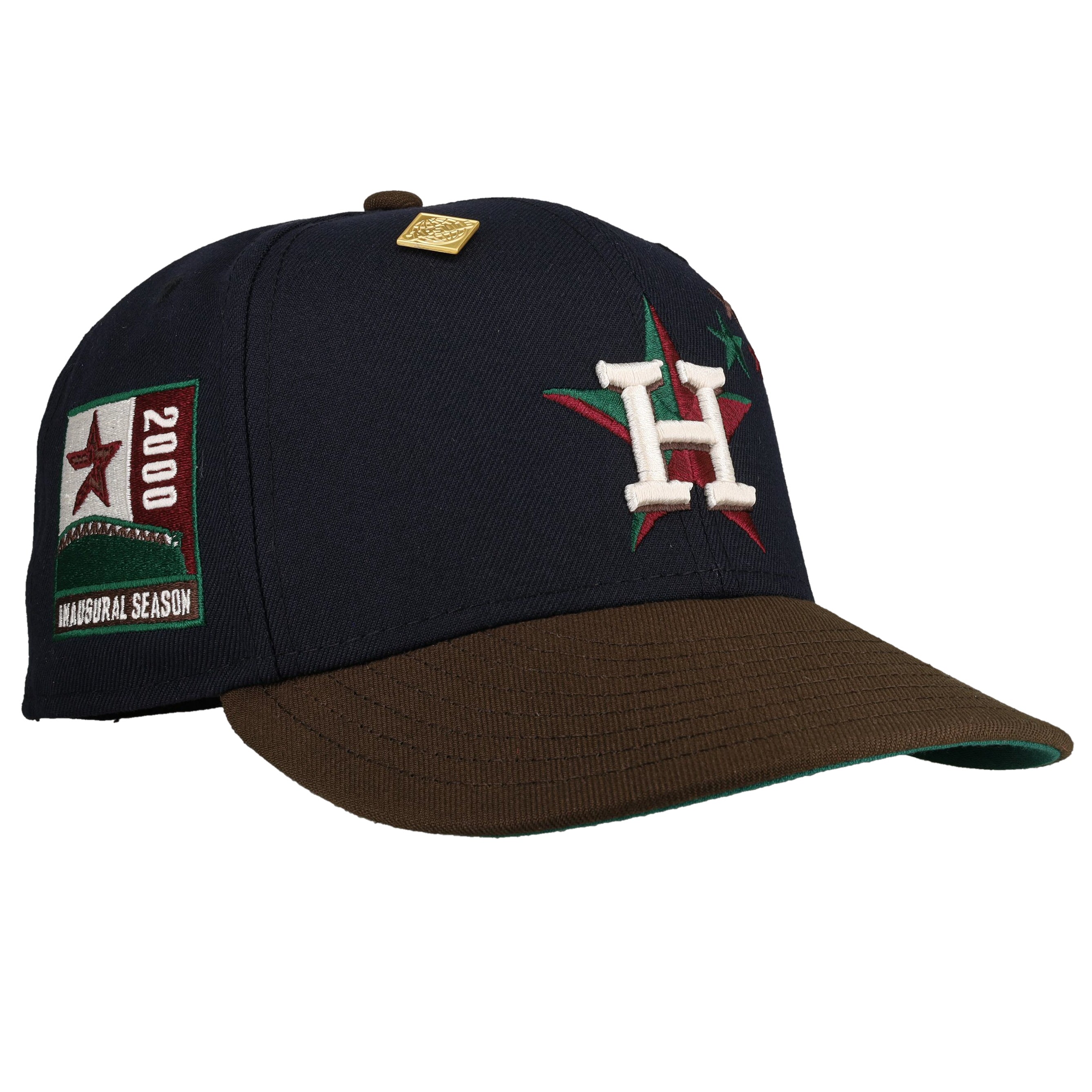 New Era Houston Astros Inaugural Season 2000 Black Metallic Edition 59Fifty Fitted Cap New Era Houston Astros Inaugural Season 2000 Black Metallic Edition 59Fifty Fitted Cap