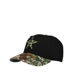 Houston Astros 45 Years Black/Realtree Metallic 59Fifty Fitted Hat