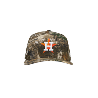 Houston Astros New Era 9Fifty A Frame Snapback Hat (Real Tree)