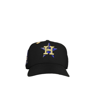 Houston Astros 50th Anniversary Black Yellow Star 59Fifty Fitted Hat