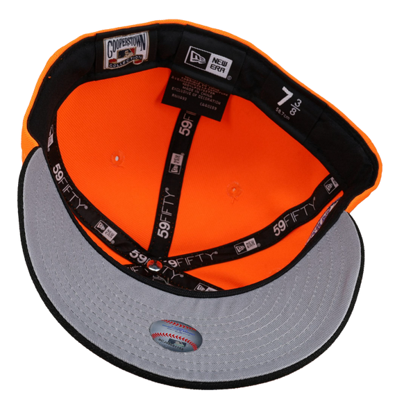 Houston Astros 2000 Inaugural Orange Metallic 59Fifty Fitted Hat