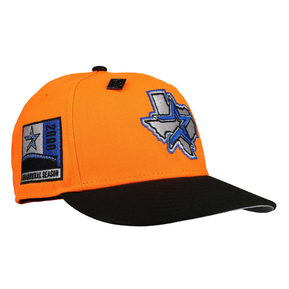 Houston Astros 2000 Inaugural Orange Metallic 59Fifty Fitted Hat
