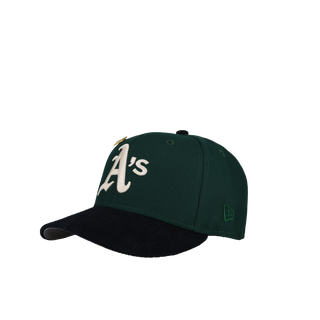 Oakland Athletics 1989 World Series Green Navy Corduroy Metallic 59Fifty Fitted Hat
