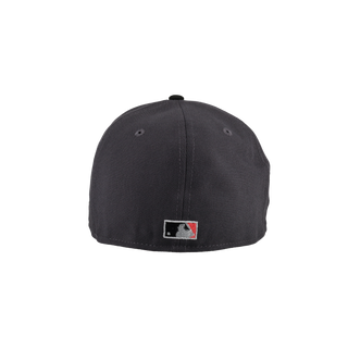 Brooklyn Dodgers American/National League Graphite/Green Script 59Fifty Fitted Hat
