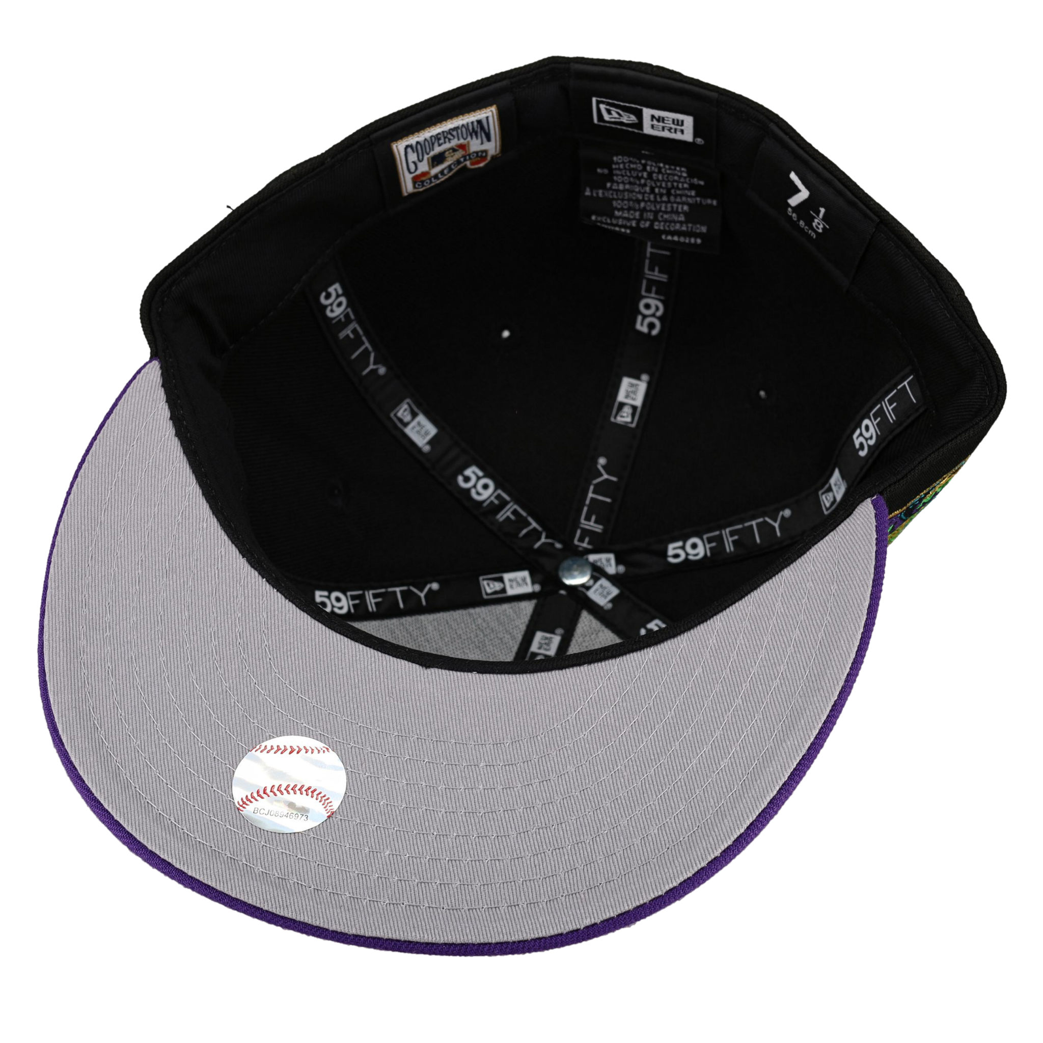 Tampa Bay Rays 98 Inaugural Season New Era 59FIFTY MLB Black Hat Gray – USA  CAP KING