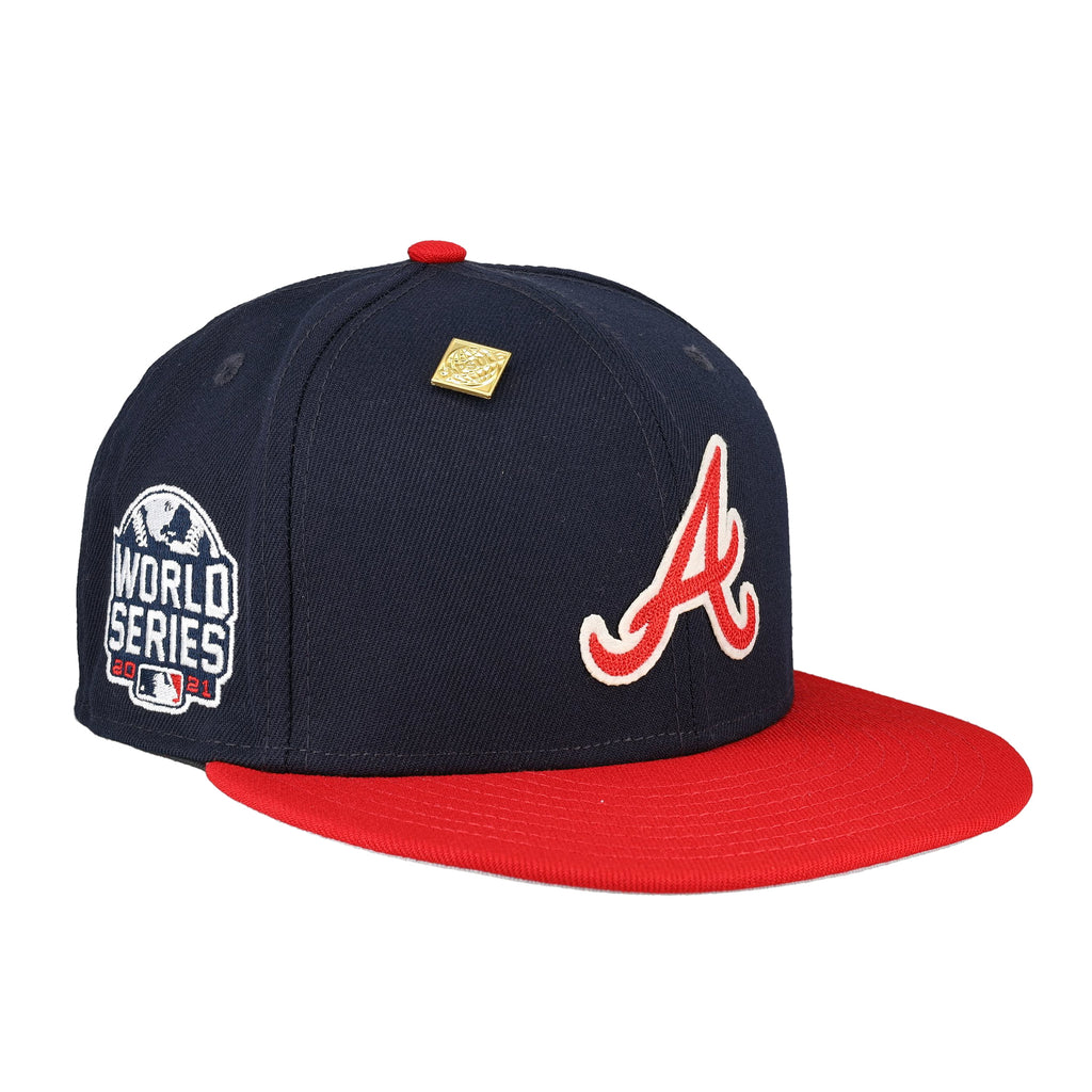 Atlanta Braves Letterman Collection 59Fifty Fitted Hat – CapsuleHats