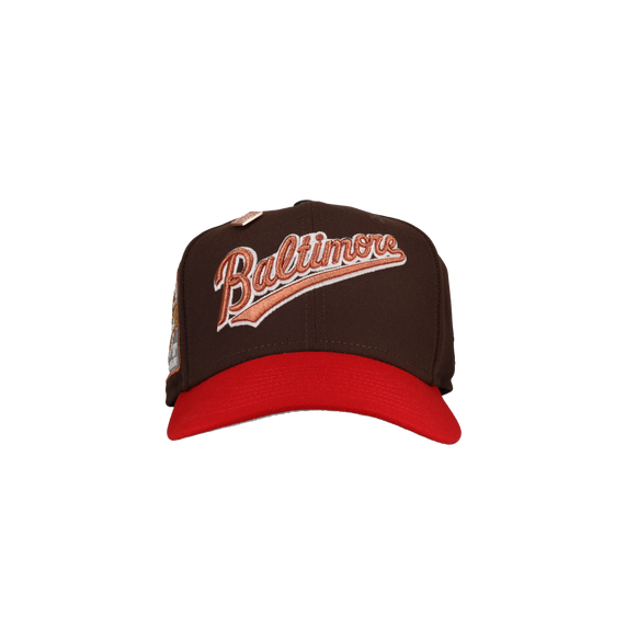 Baltimore Orioles 30th Anniversary Metallic 59Fifty Fitted Hat