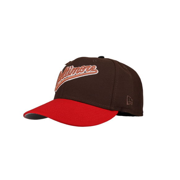 Baltimore Orioles 30th Anniversary Metallic 59Fifty Fitted Hat