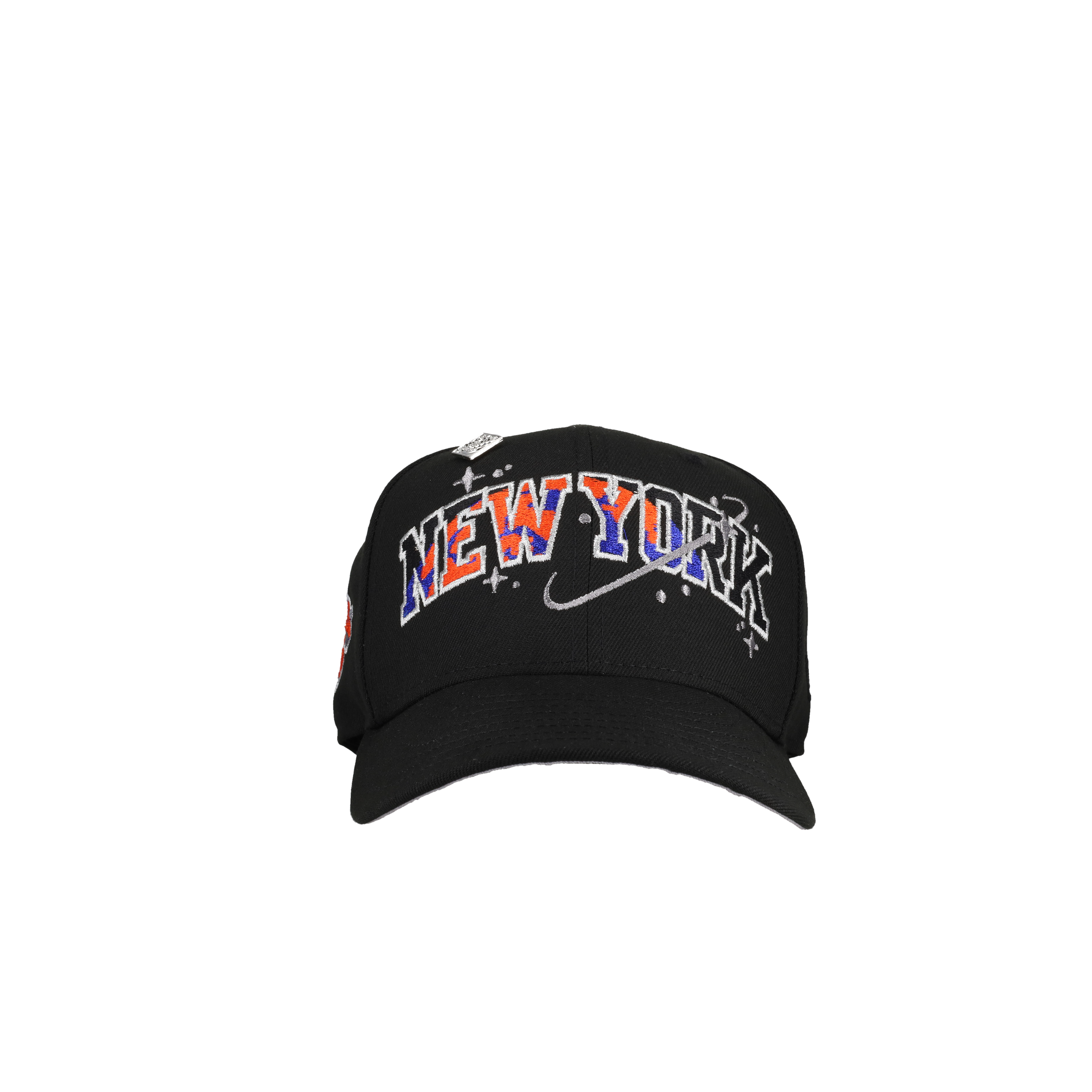 New York Knicks Celestial Black Metallic 59Fifty Fitted Hat